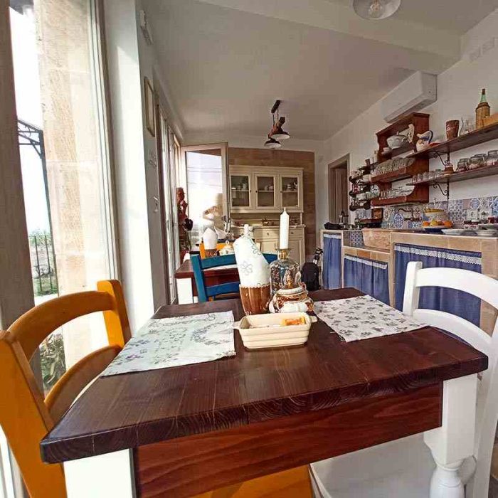 bed & breakfast colazione tavolo
